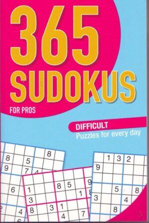 365 SUDOKUS FOR PROS