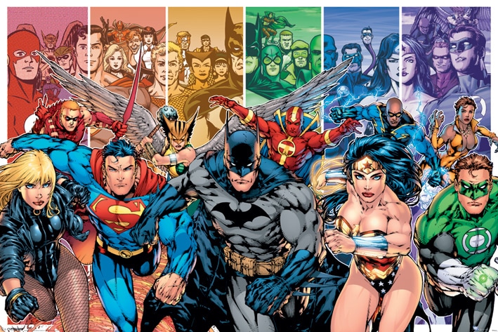 DC COMICS - JUSTICE LEAGUE OF AMERICA - GENERATION ΜΕΓΑΛΗ ΑΦΙΣΑ 61 X 91.5 cm 2421