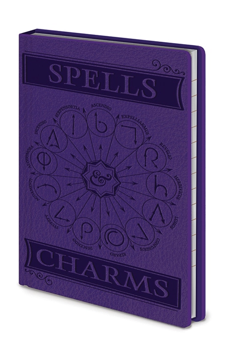 HARRY POTTER (SPELLS AND CHARMS) A6 NOTEBOOK