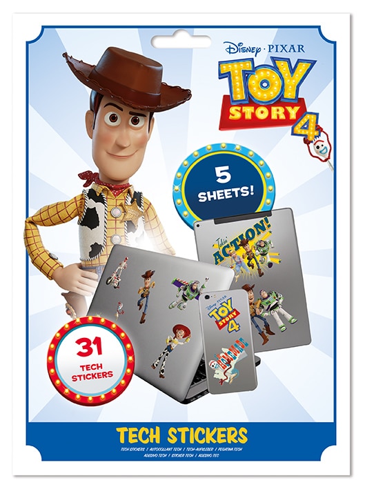TOY STORY 4 (CHARACTERS) TECH STICKERS
