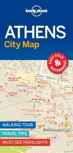 Lonely Planet Athens City Map - Lonely Planet