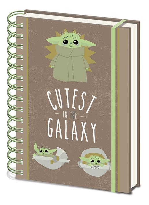 STAR WARS: THE MANDALORIAN (CUTEST IN THE GALAXY) A5 NOTEBOOK 21303
